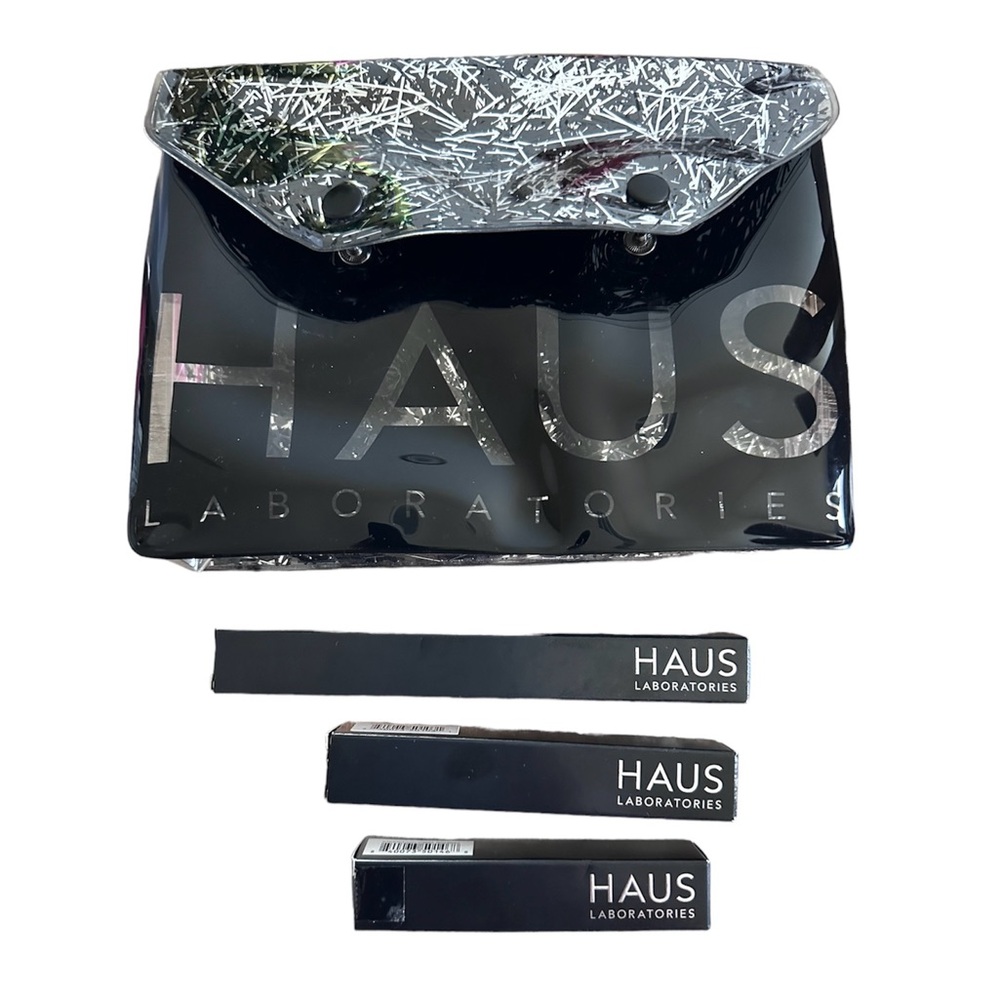 HAUS LABORATORIES GLAM ATTACK, Le Riot Gloss,Rip Lip Liner Plus Bag NEW